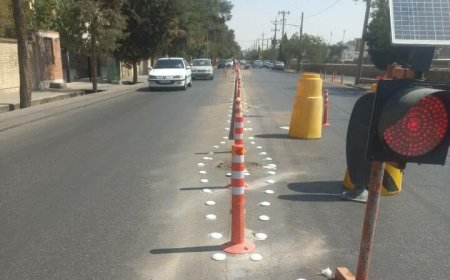 ایمن‌سازی معابر حادثه‌خیز شیراز با اجرای سرعت‌کاه