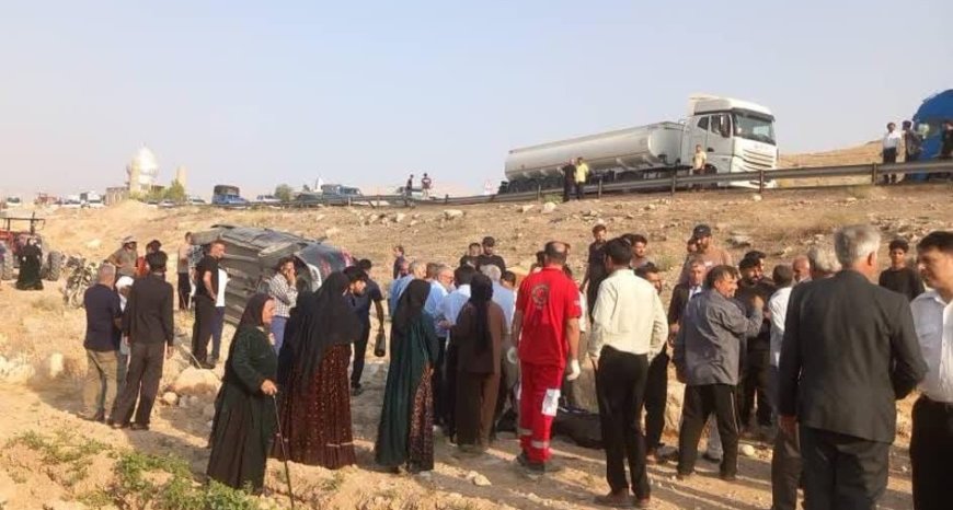 واژگونی فیدلیتی در محور بابامیدان-گچساران یک کشته و سه مصدوم برجای گذاشت