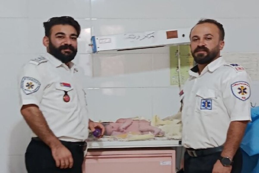 زایمان موفق مادر باردار در آمبولانس اورژانس ۱۱۵ دیشموک