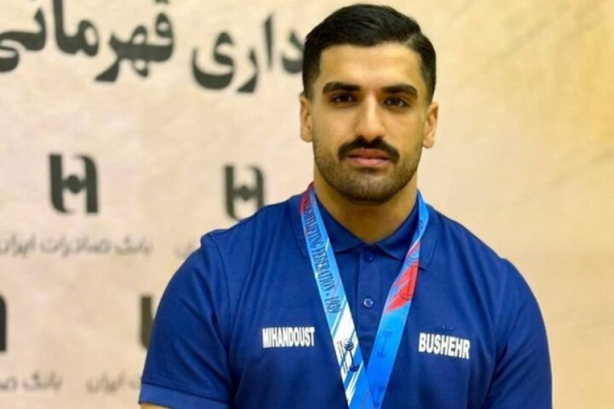 وزنه‌بردار بوشهری مدال نقره قهرمانی کشور را کسب کرد
