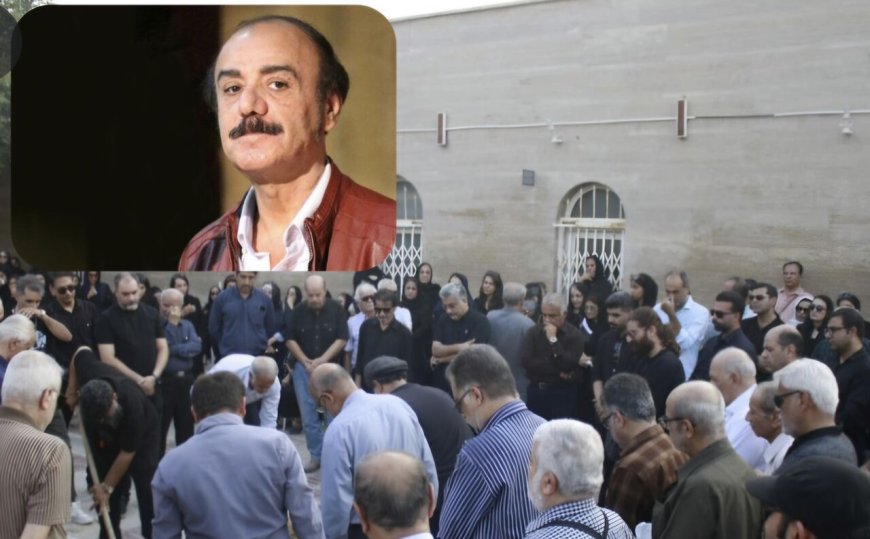 پیکر زنده یاد احمد آرام در قطعه هنرمندان بوشهر به خاک سپرده شد