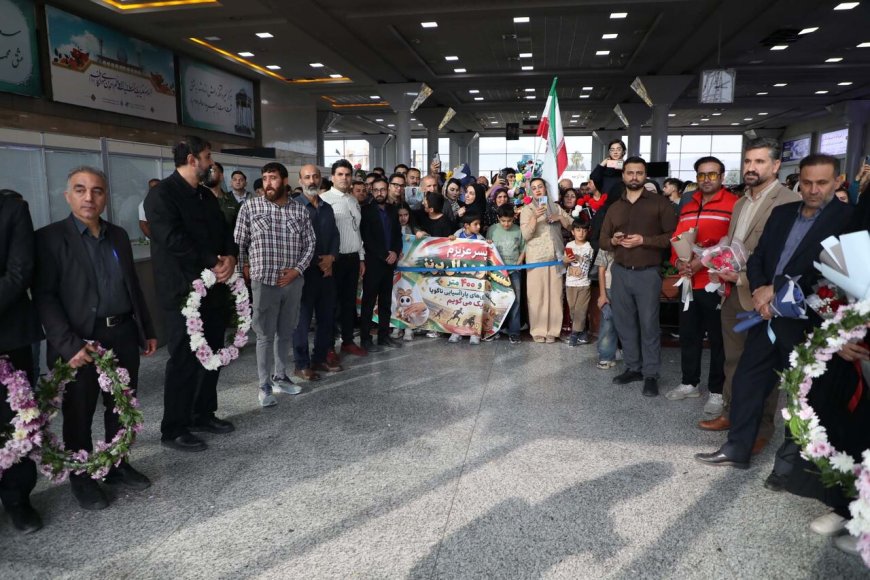 بازگشت مدال‌آوران پاراآسیایی ناگویا به شیراز با ۱۲ مدال