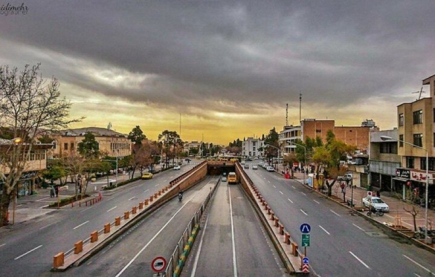 زیرگذر زند شیراز به مدت ۱۰ شب مسدود می‌شود